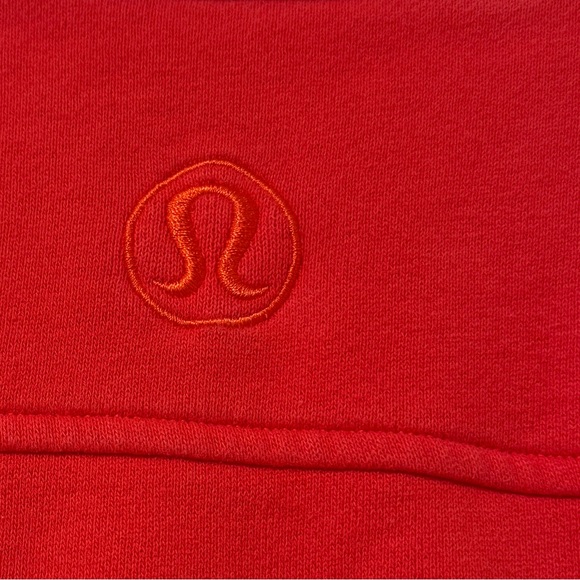 EUC Lululemon Cropped Scuba Funnel Neck - Picture 9 of 10